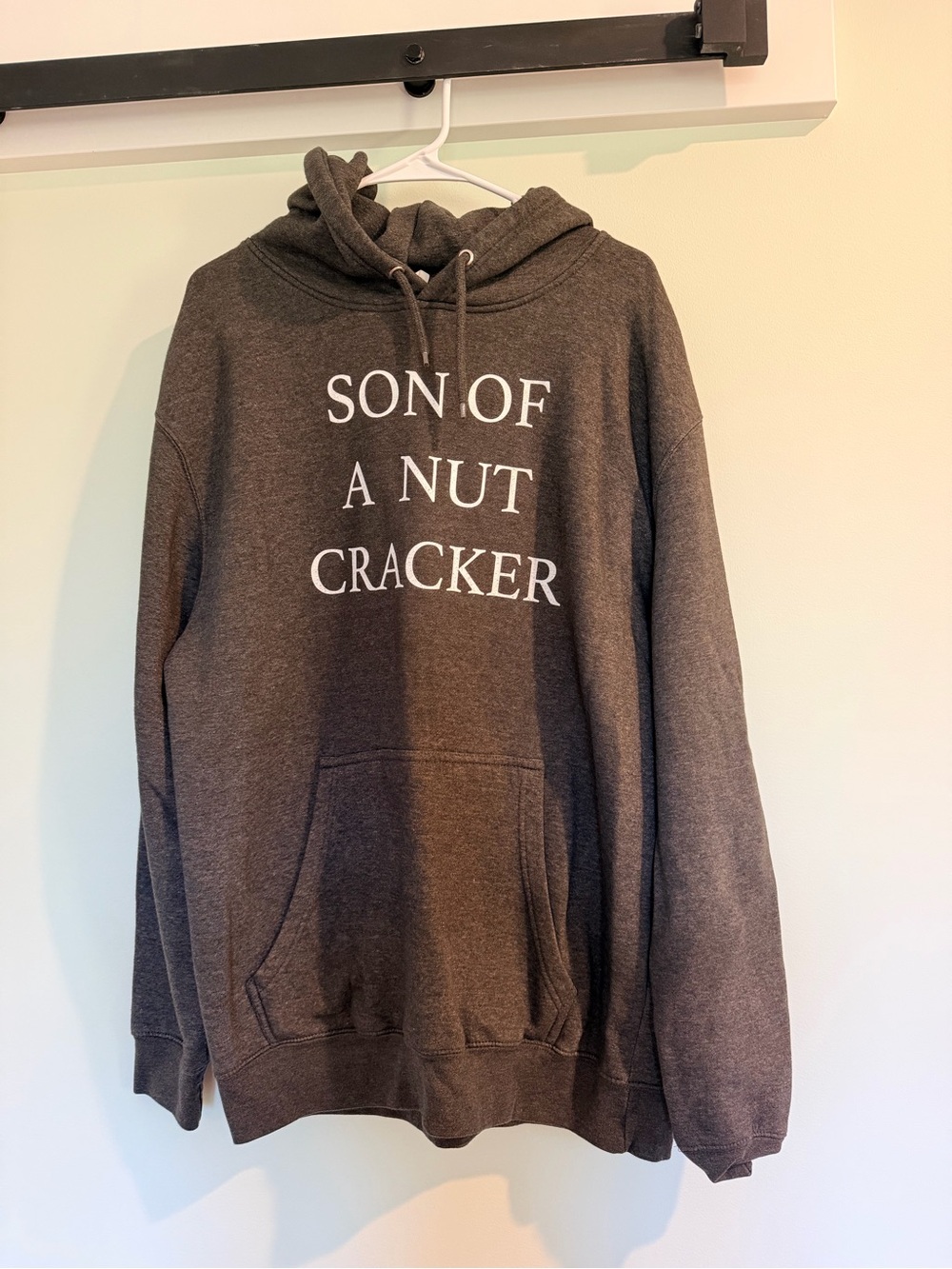 Son of a Nutcracker Graphic Pullover Hoodie - Charcoal